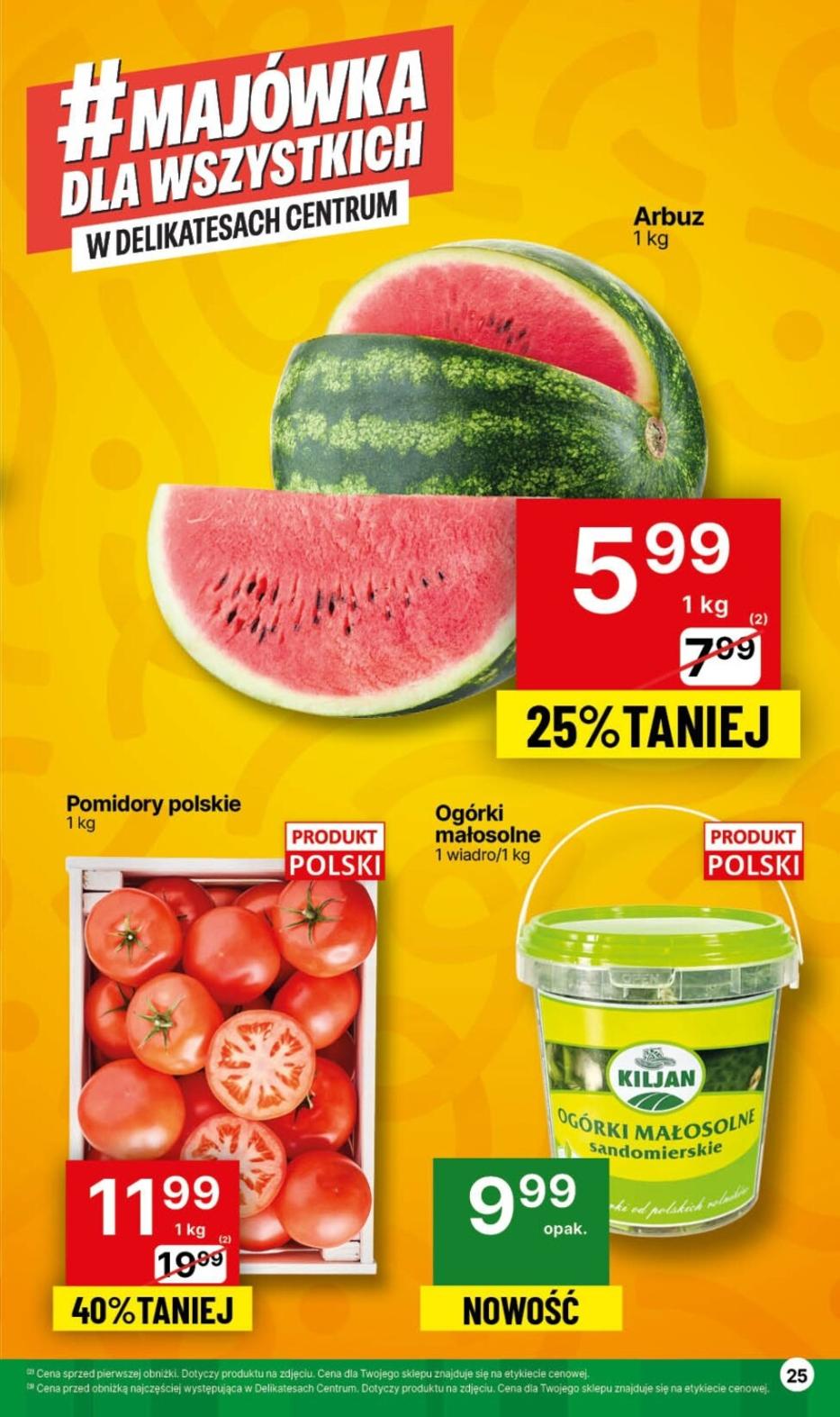 Gazetka promocyjna Delikatesy Centrum str. 25