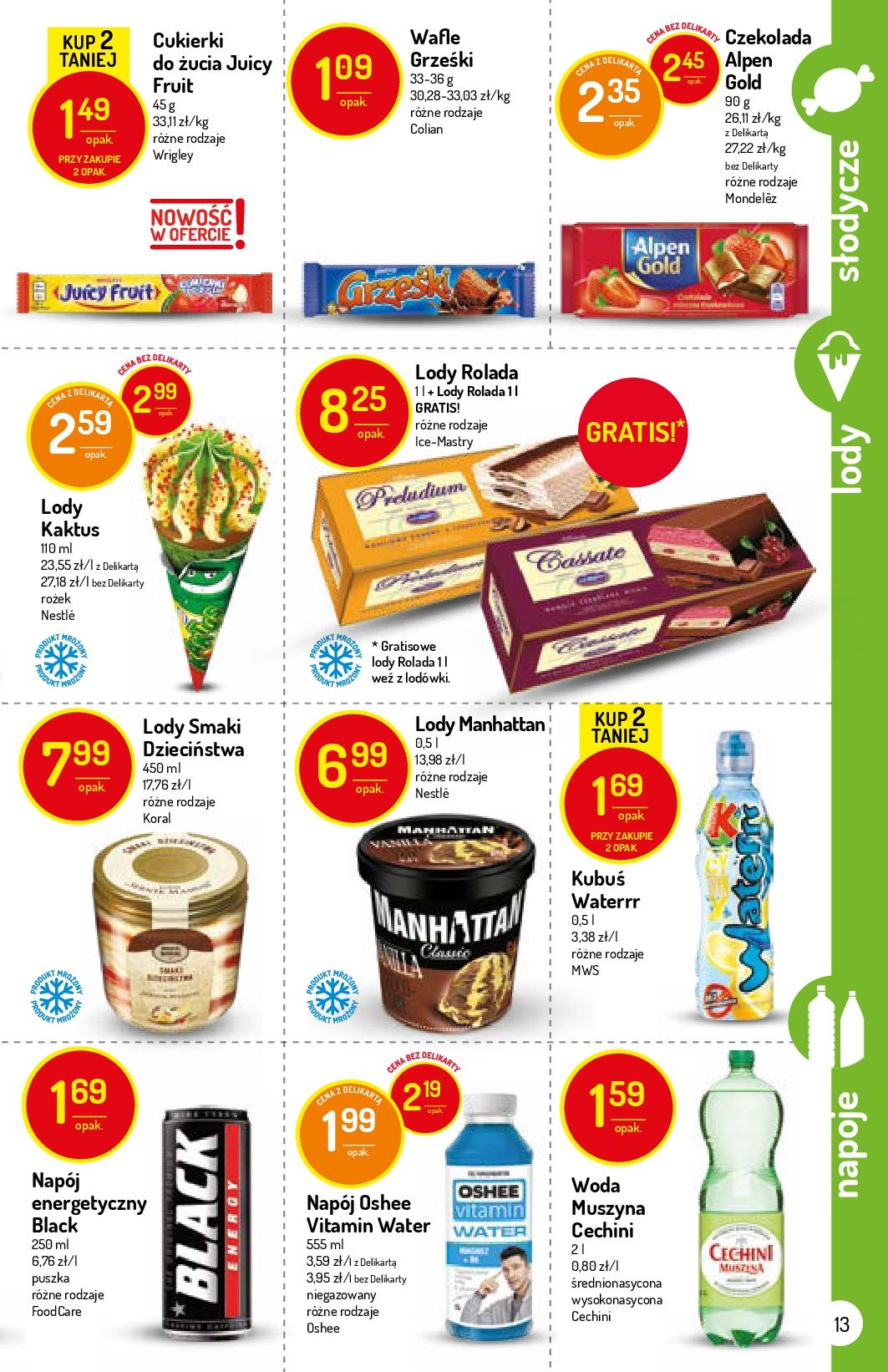 Gazetka promocyjna Delikatesy Centrum str. 13