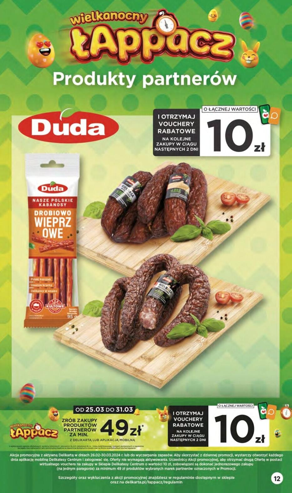 Gazetka promocyjna Delikatesy Centrum str. 12