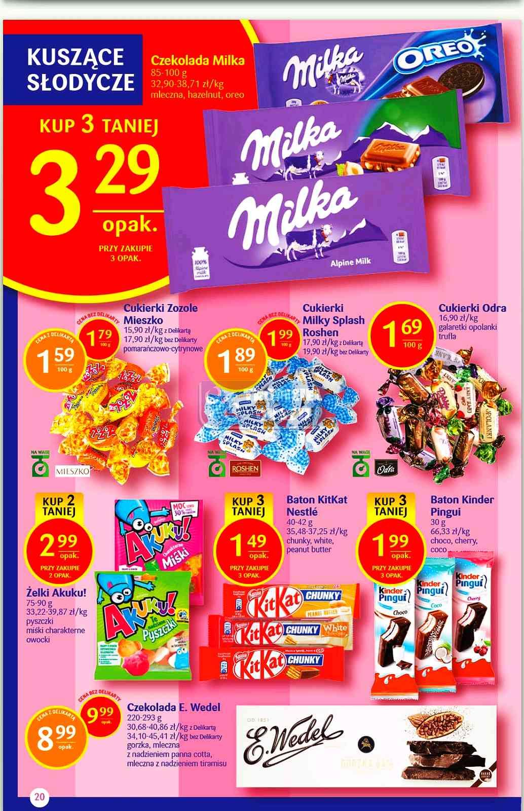 Gazetka promocyjna Delikatesy Centrum str. 20