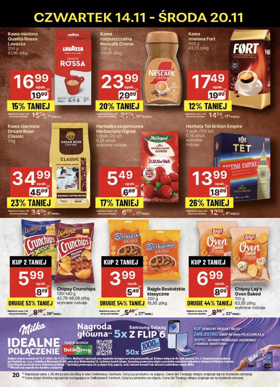 Gazetka promocyjna Delikatesy Centrum str. 20