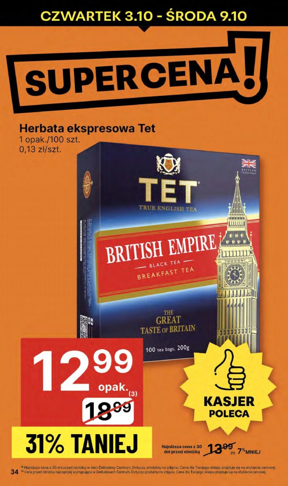 Gazetka promocyjna Delikatesy Centrum str. 34