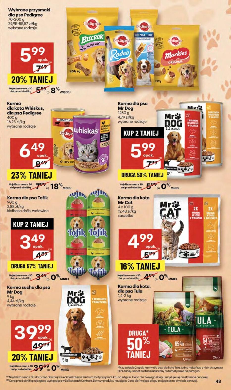 Gazetka promocyjna Delikatesy Centrum str. 48