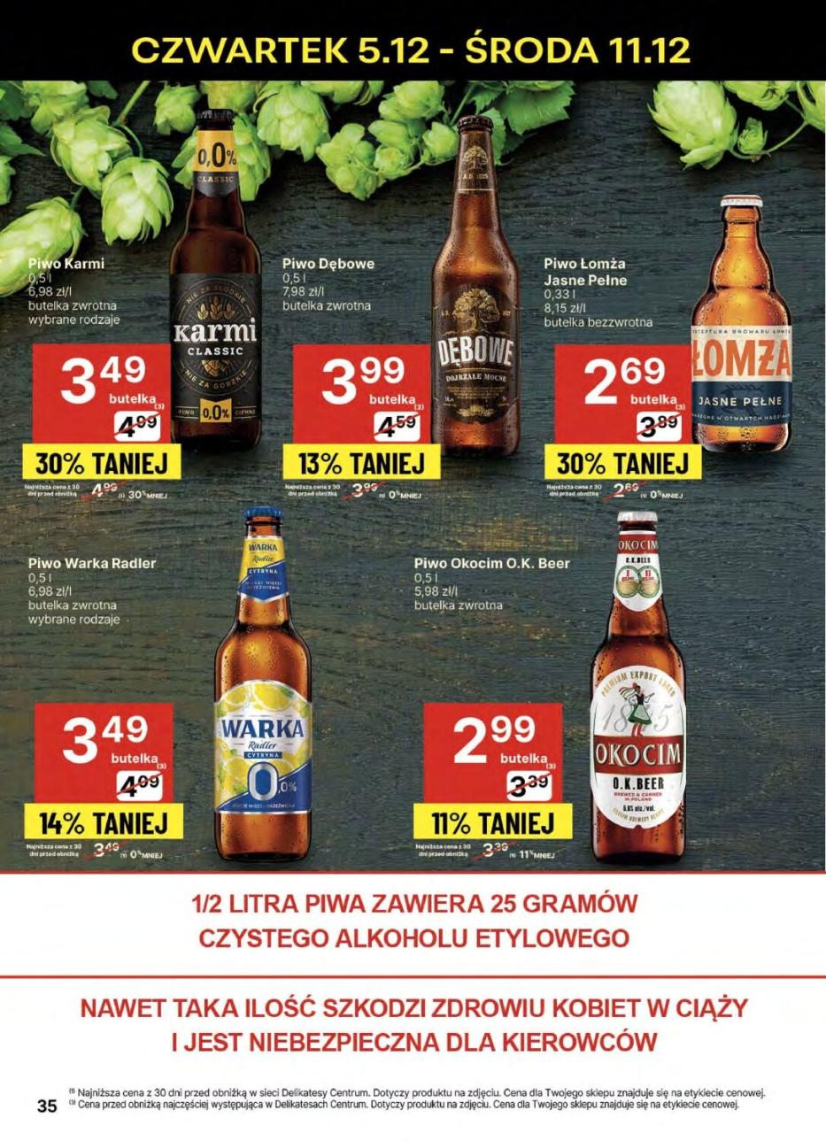 Gazetka promocyjna Delikatesy Centrum str. 35