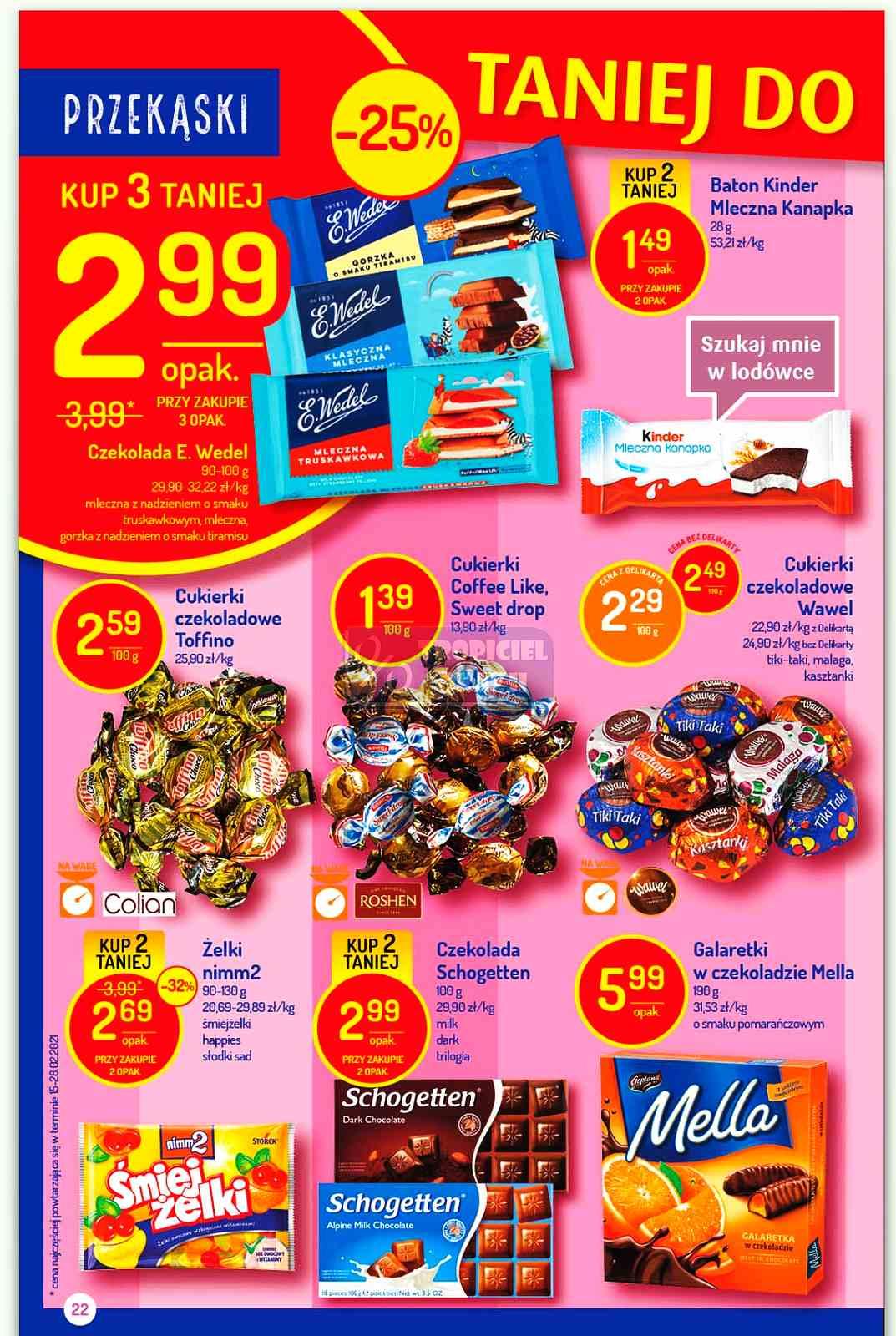 Gazetka promocyjna Delikatesy Centrum str. 22