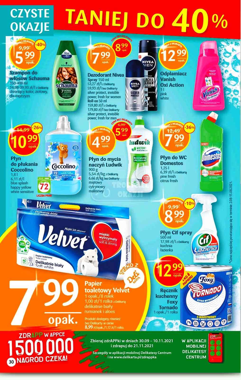 Gazetka promocyjna Delikatesy Centrum str. 30