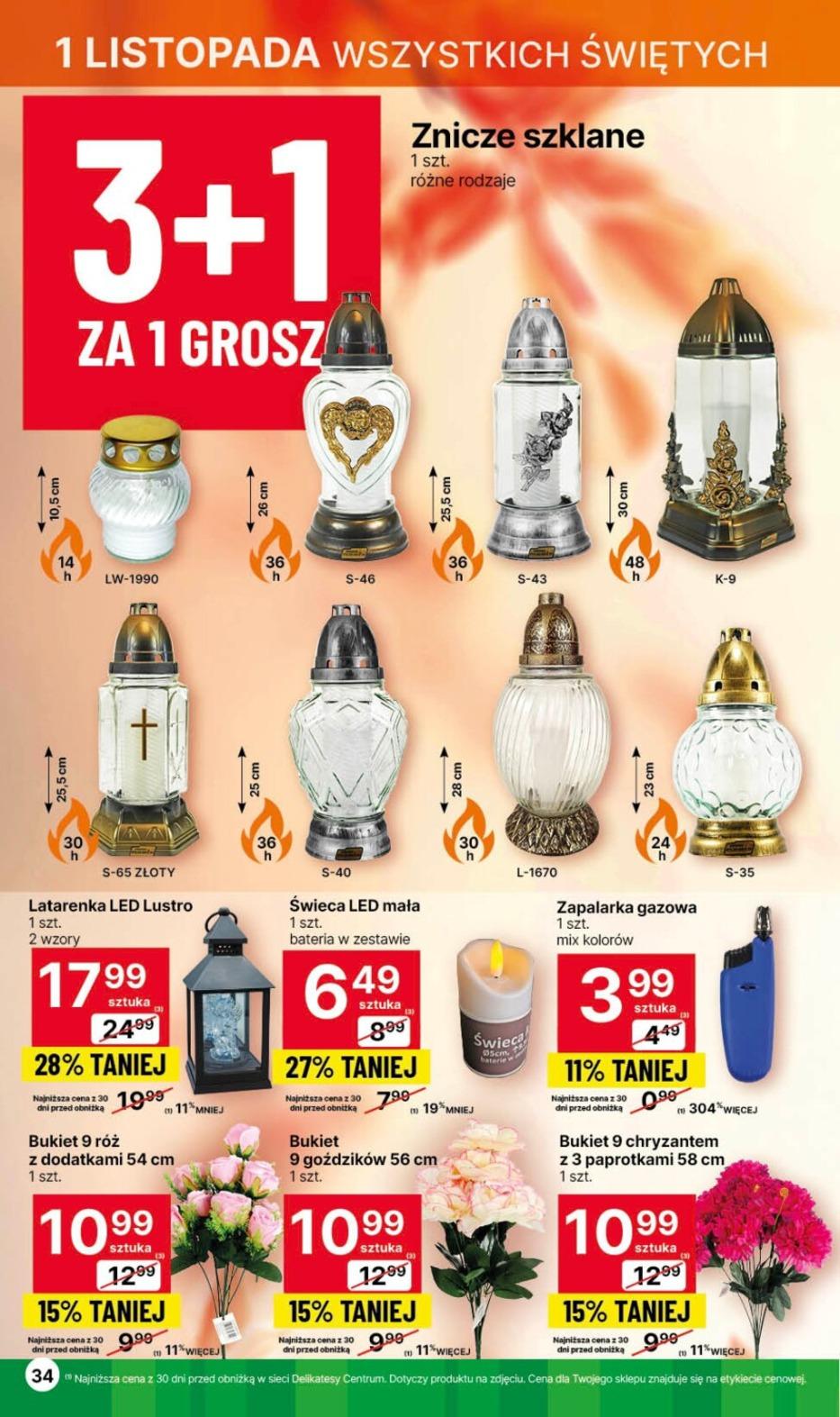 Gazetka promocyjna Delikatesy Centrum str. 34