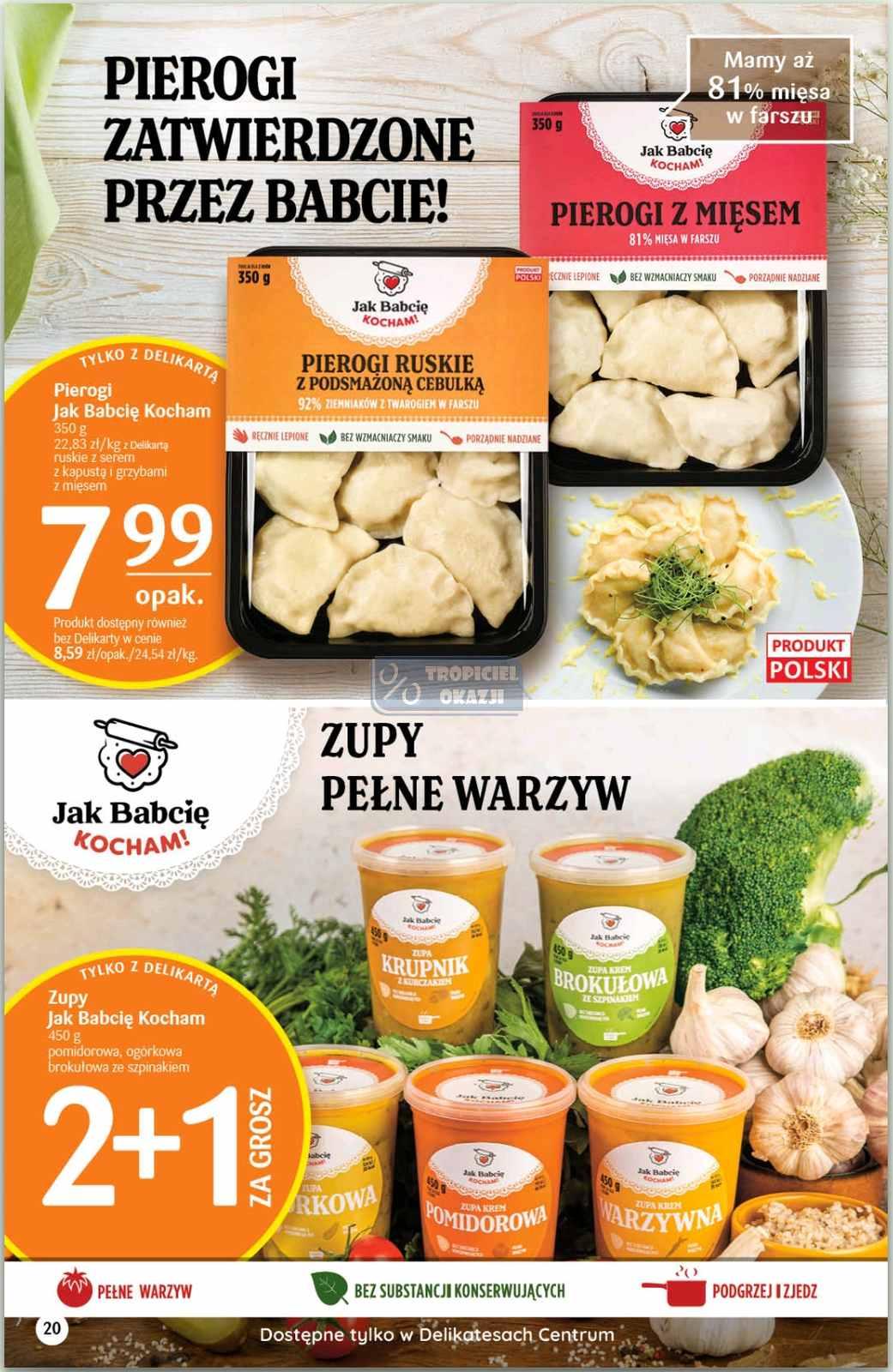 Gazetka promocyjna Delikatesy Centrum str. 20
