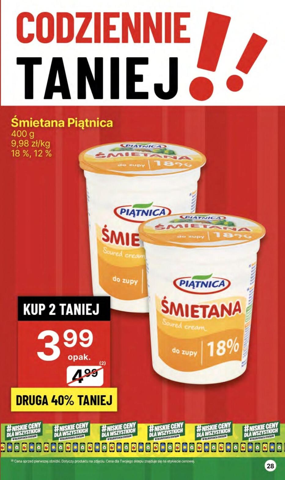 Gazetka promocyjna Delikatesy Centrum str. 28