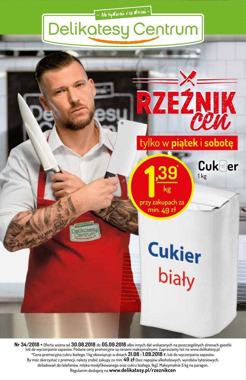 Gazetka promocyjna Delikatesy Centrum str. 1