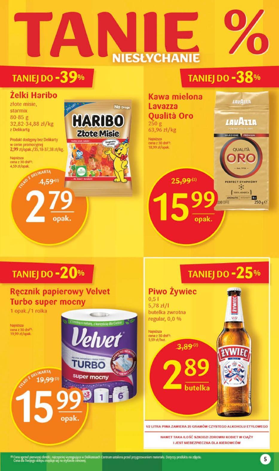 Gazetka promocyjna Delikatesy Centrum str. 5