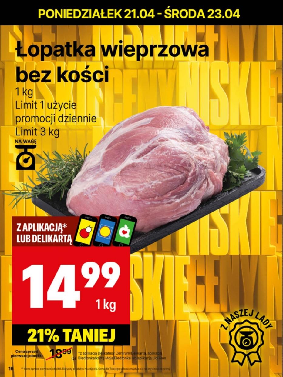 Gazetka promocyjna Delikatesy Centrum str. 16