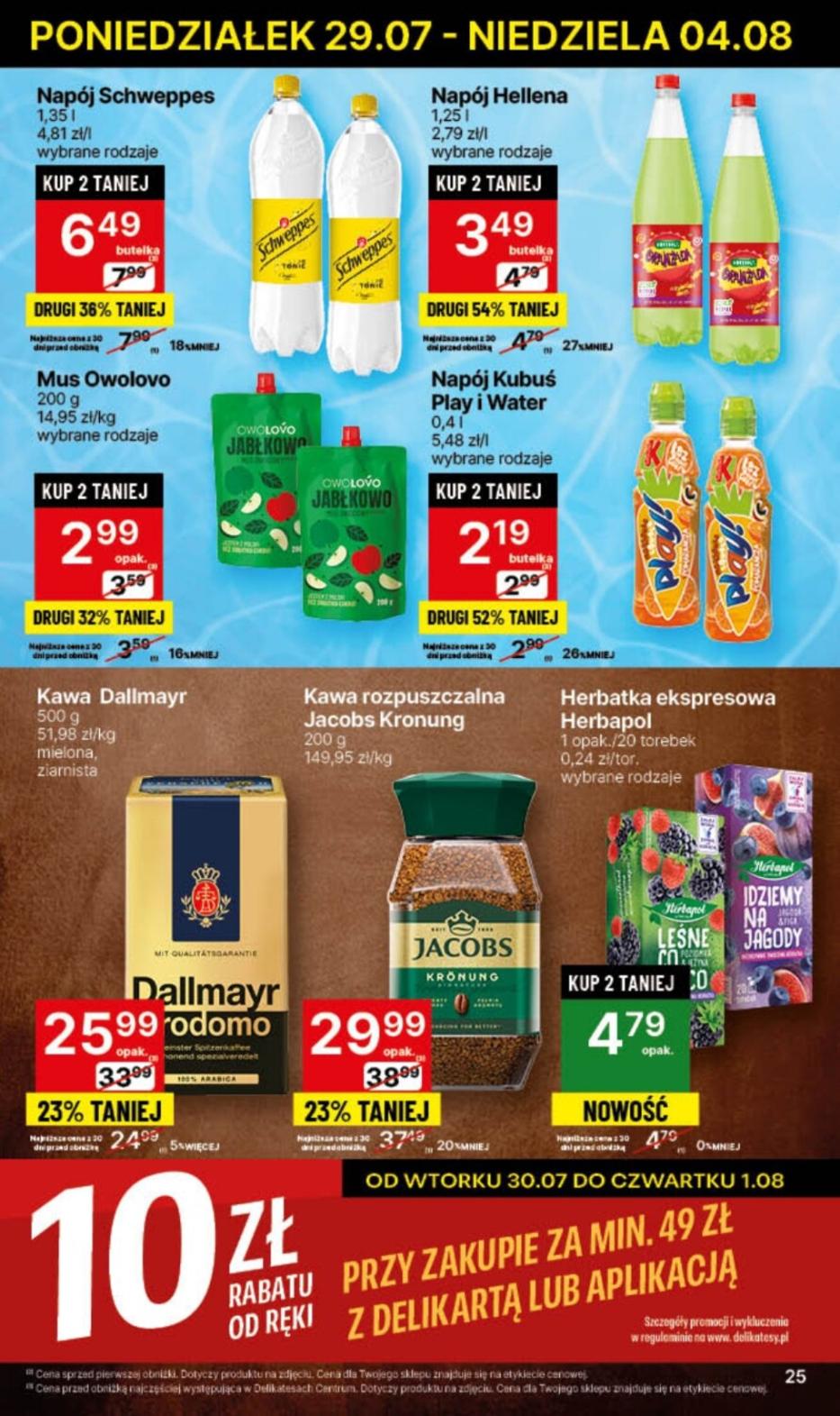 Gazetka promocyjna Delikatesy Centrum str. 25