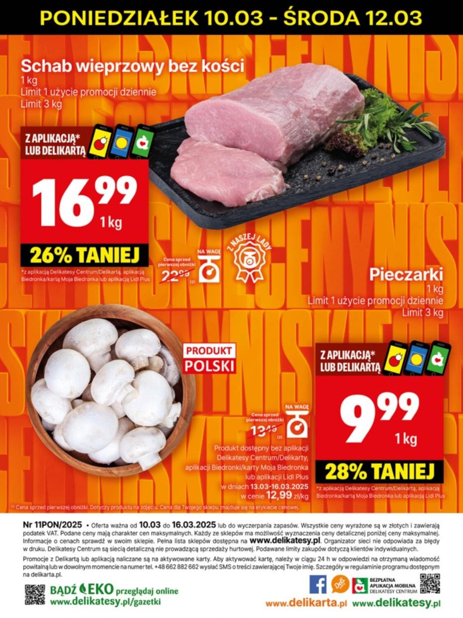 Gazetka promocyjna Delikatesy Centrum str. 38