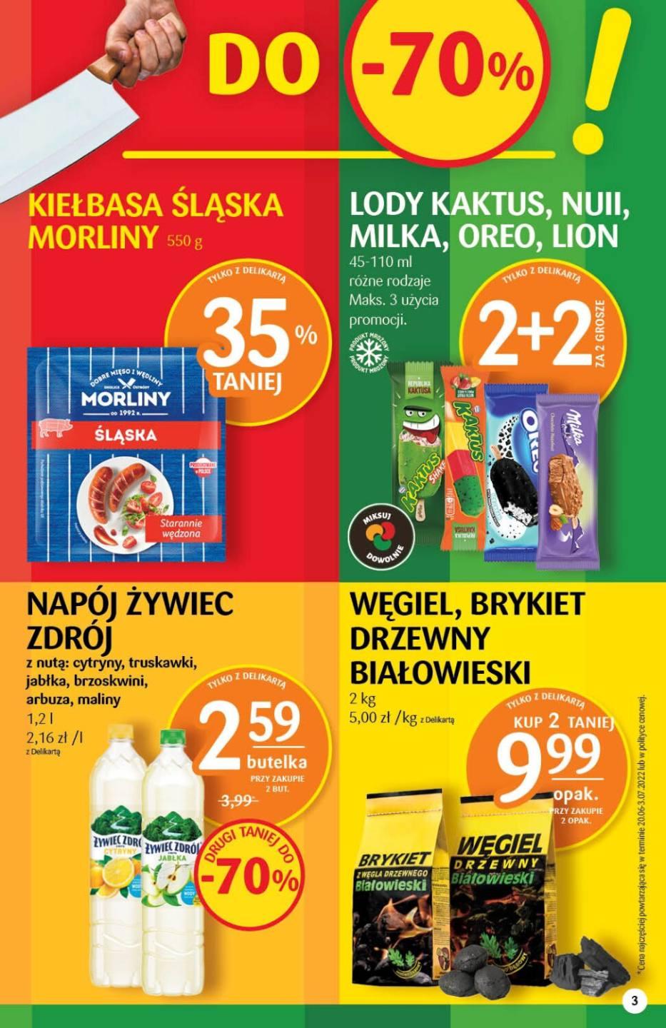 Gazetka promocyjna Delikatesy Centrum str. 3