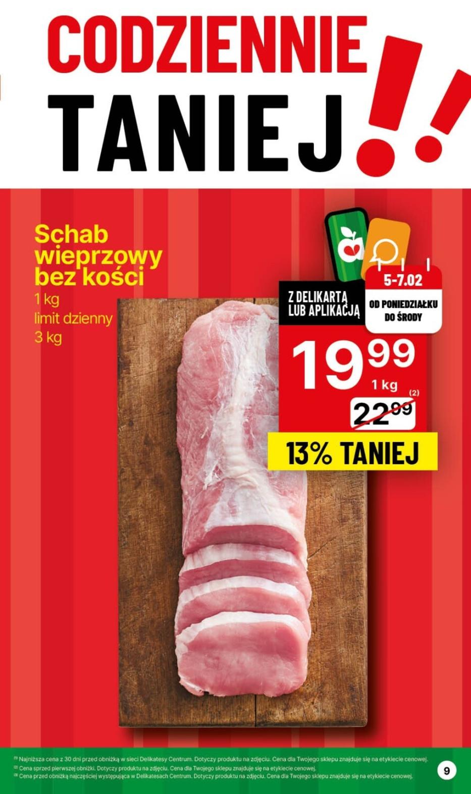 Gazetka promocyjna Delikatesy Centrum str. 9