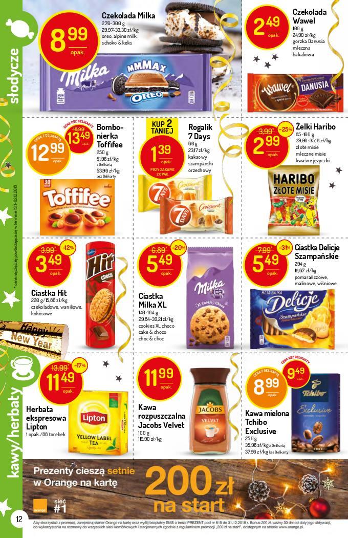 Gazetka promocyjna Delikatesy Centrum str. 12