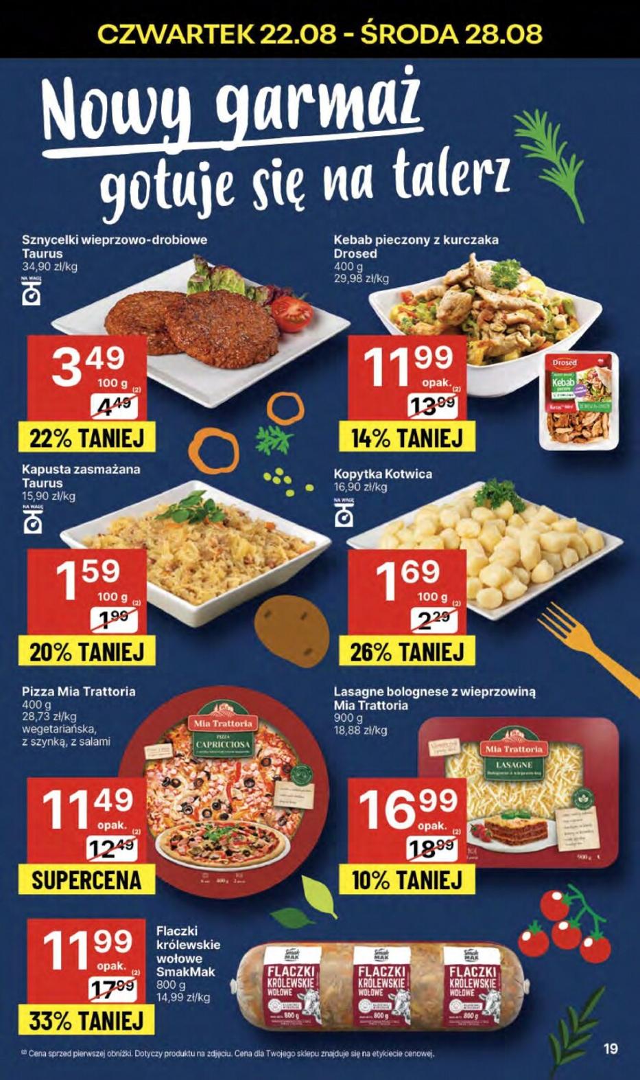 Gazetka promocyjna Delikatesy Centrum str. 19