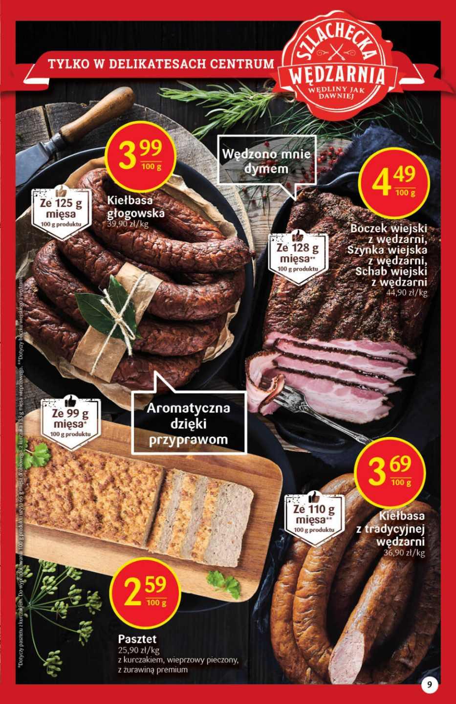 Gazetka promocyjna Delikatesy Centrum str. 9