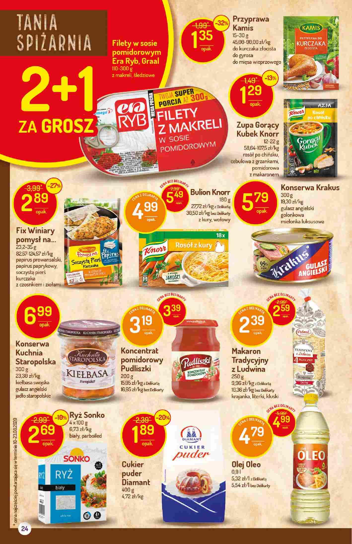 Gazetka promocyjna Delikatesy Centrum str. 24
