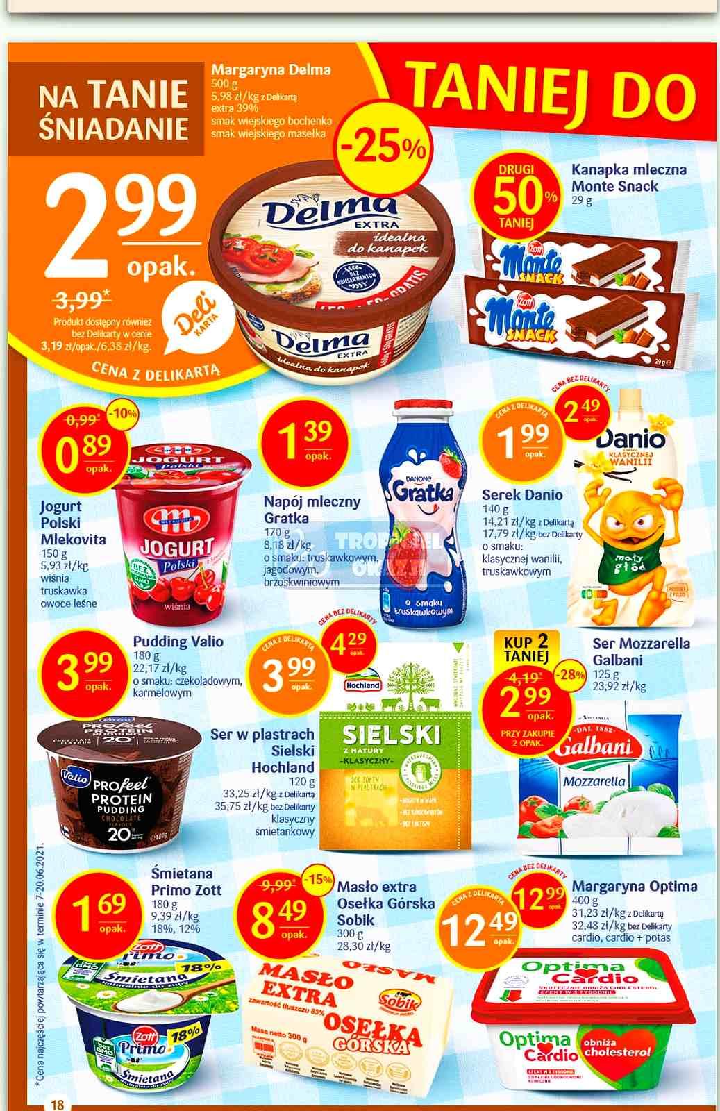 Gazetka promocyjna Delikatesy Centrum str. 18