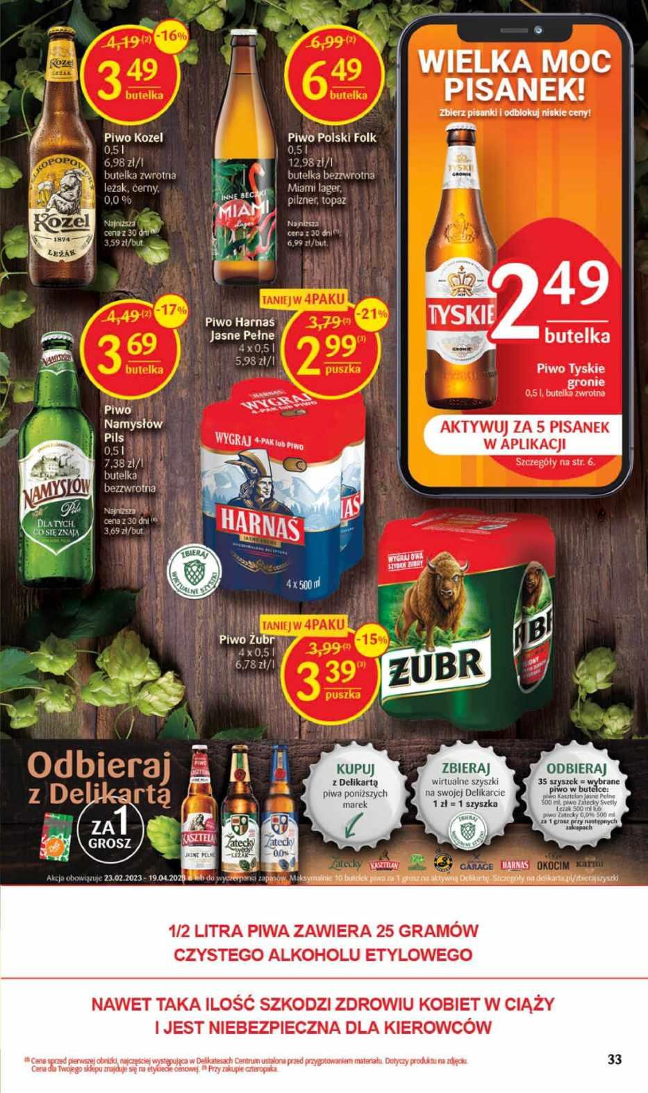 Gazetka promocyjna Delikatesy Centrum str. 33