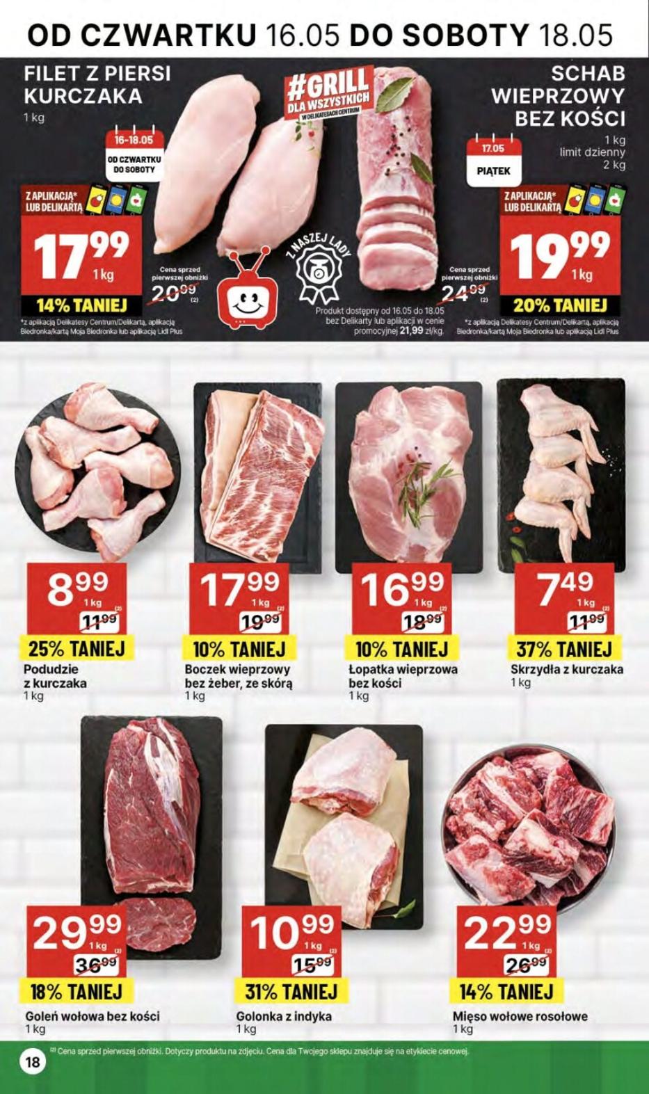 Gazetka promocyjna Delikatesy Centrum str. 18