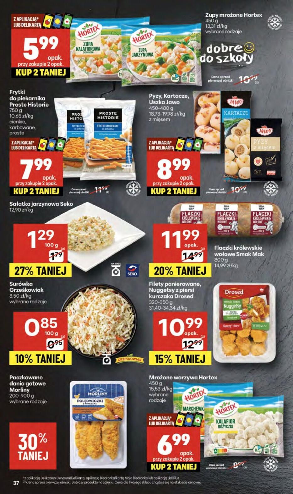 Gazetka promocyjna Delikatesy Centrum str. 37