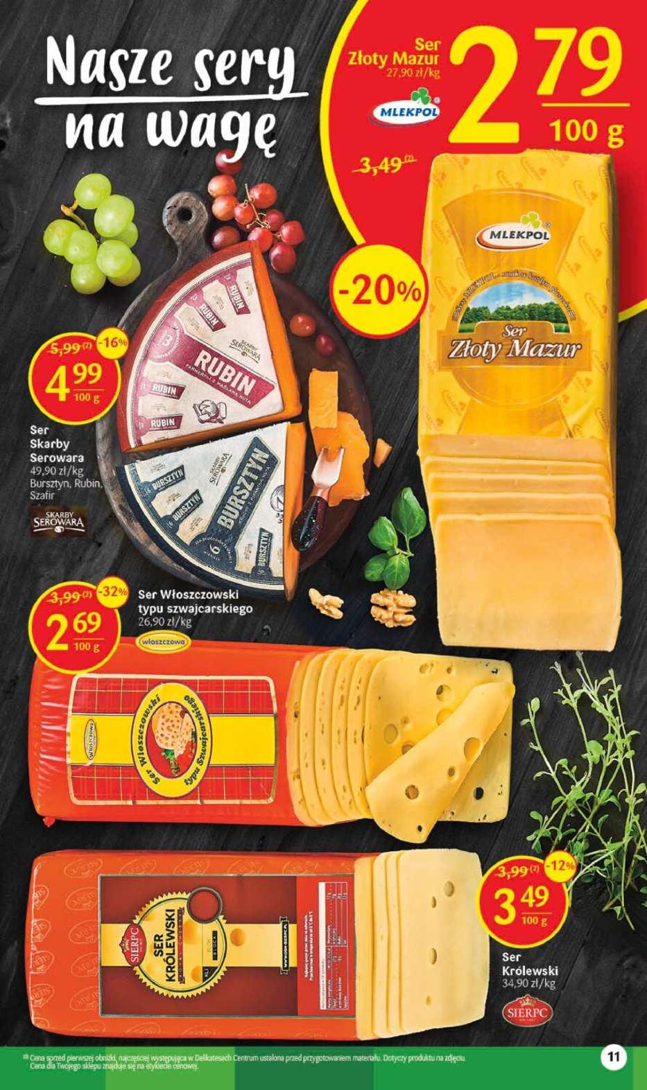 Gazetka promocyjna Delikatesy Centrum str. 11
