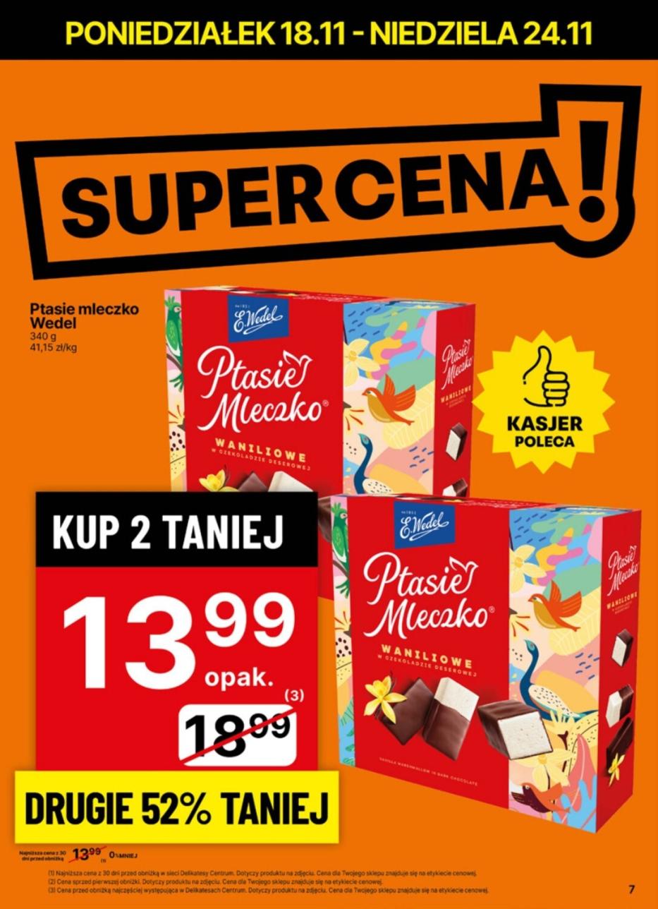 Gazetka promocyjna Delikatesy Centrum str. 7