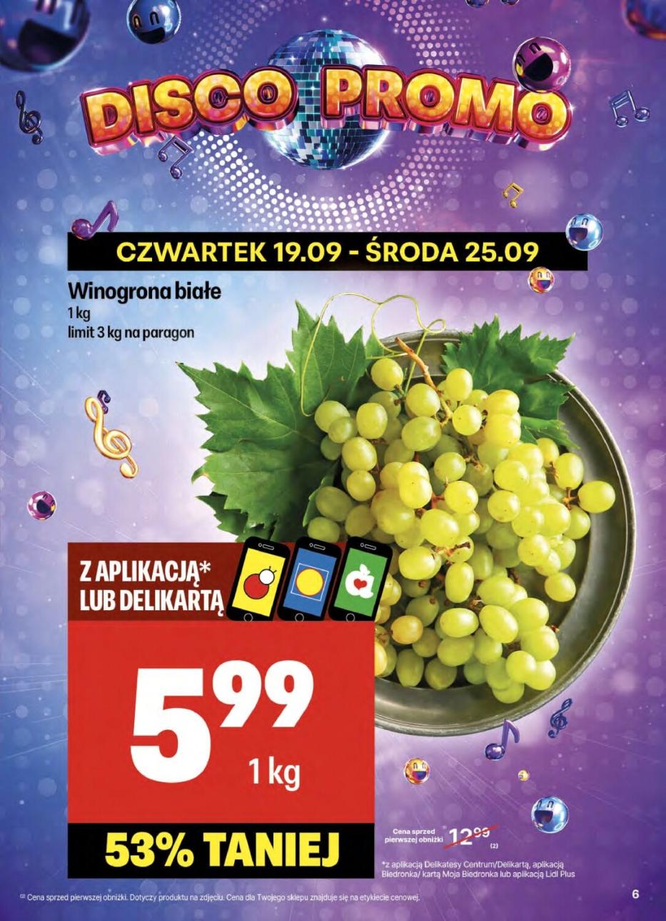Gazetka promocyjna Delikatesy Centrum str. 6