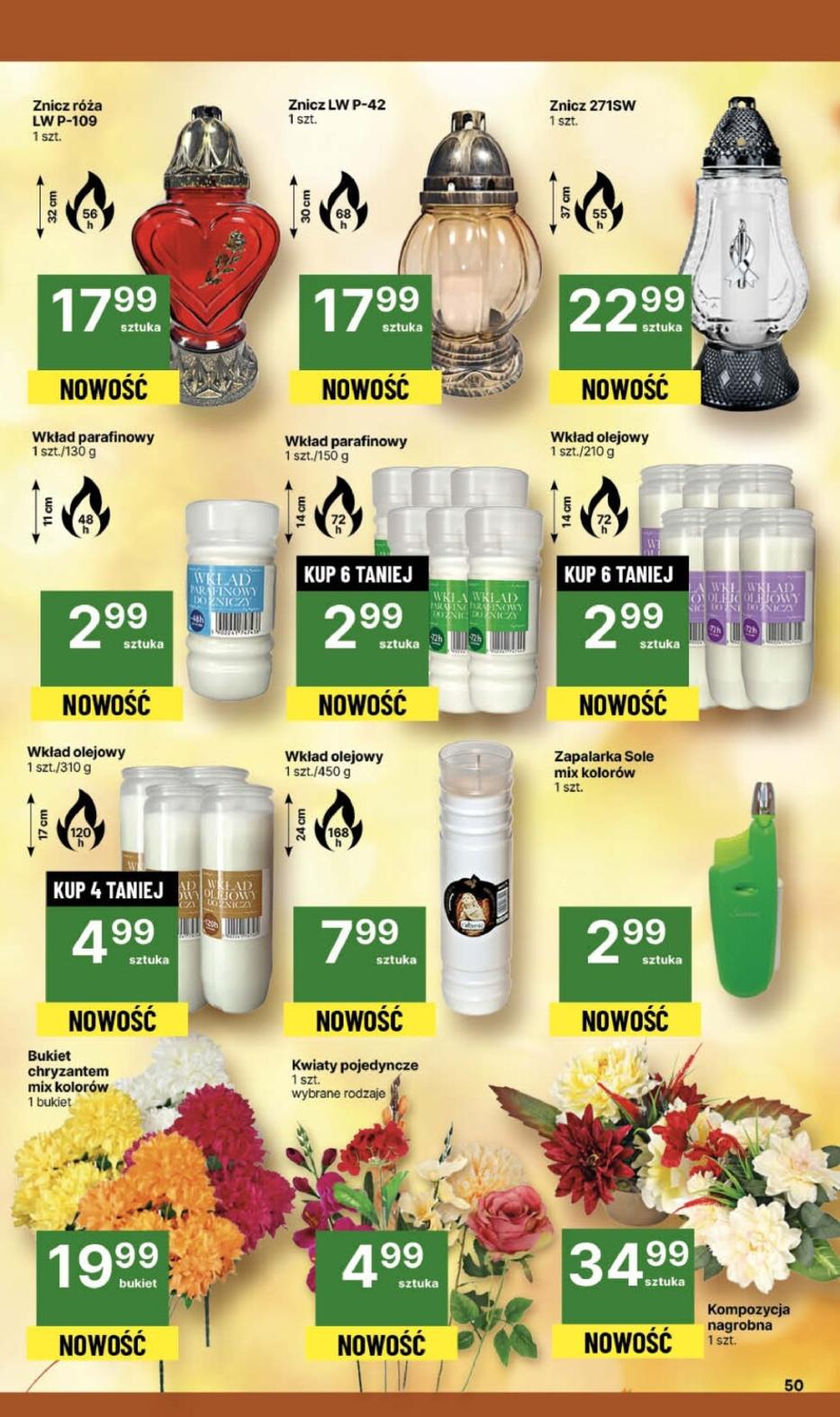 Gazetka promocyjna Delikatesy Centrum str. 50