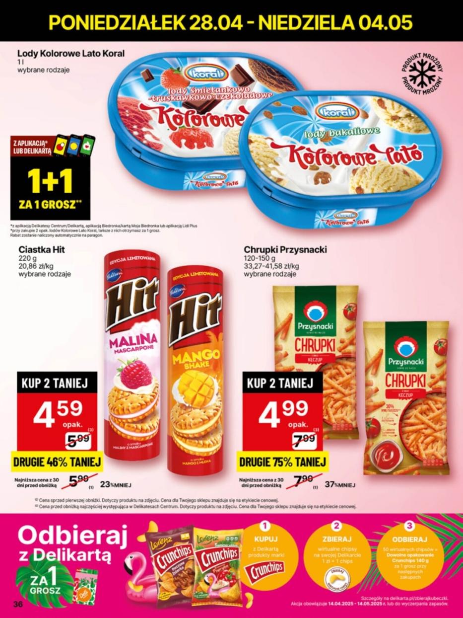 Gazetka promocyjna Delikatesy Centrum str. 36