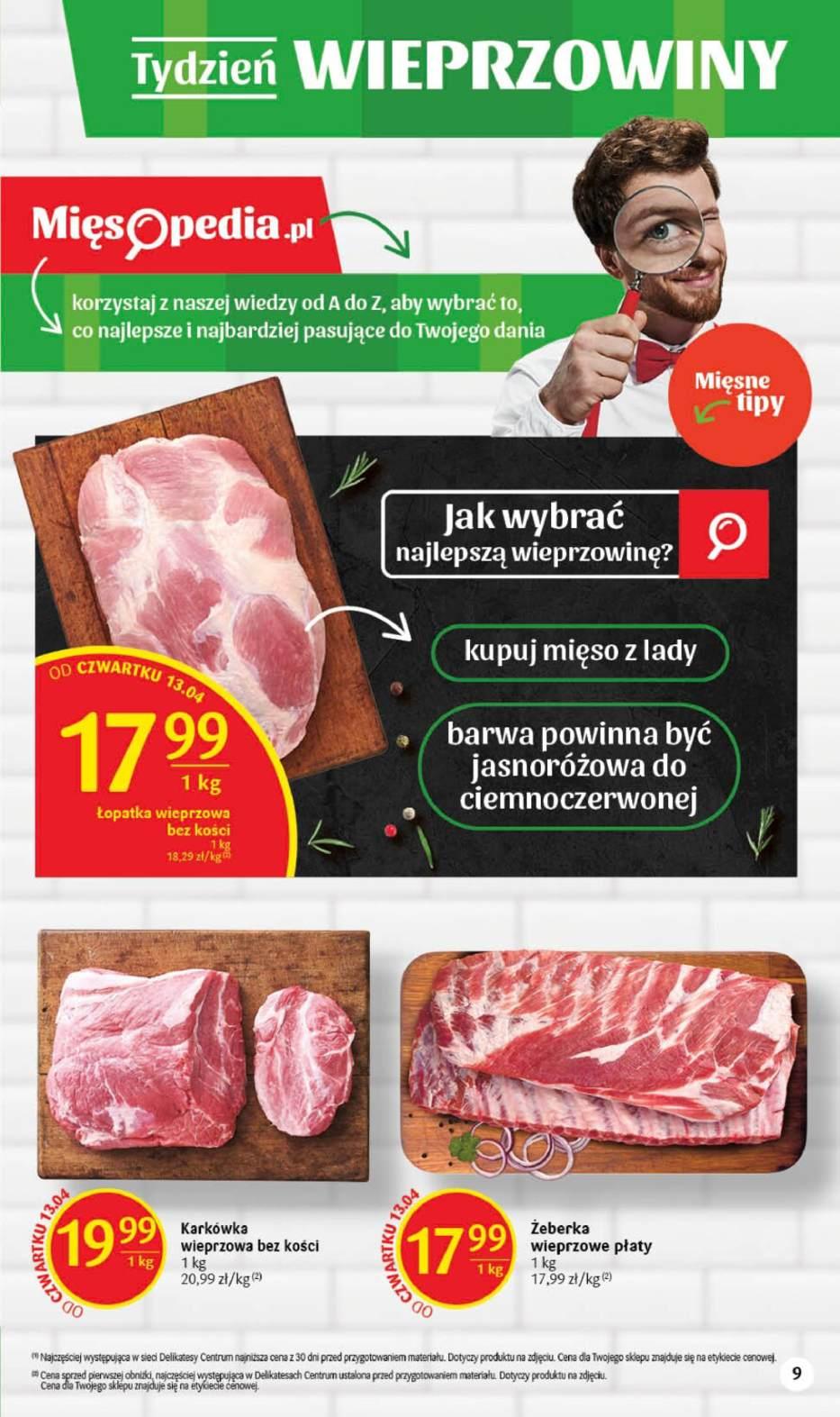 Gazetka promocyjna Delikatesy Centrum str. 9