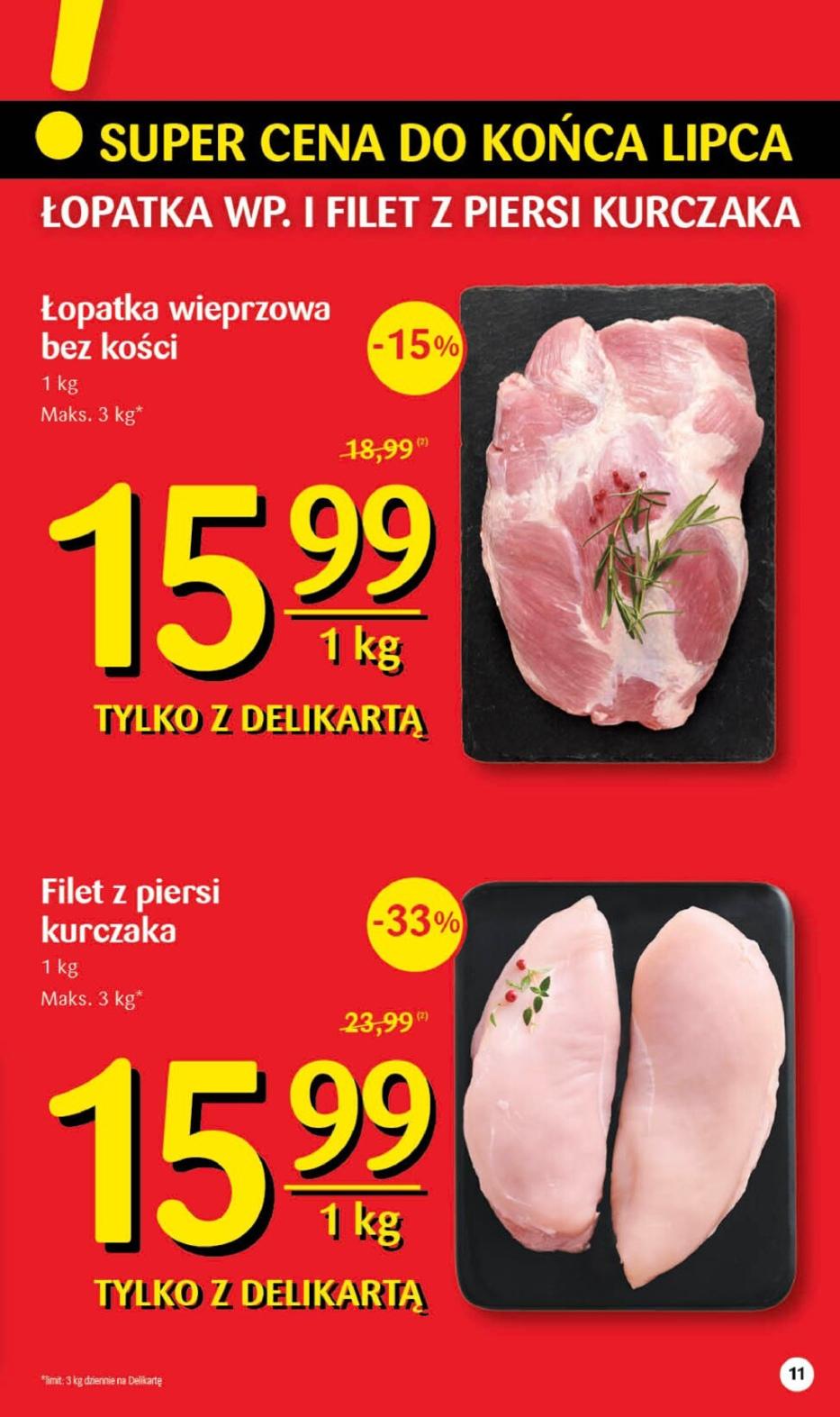 Gazetka promocyjna Delikatesy Centrum str. 11