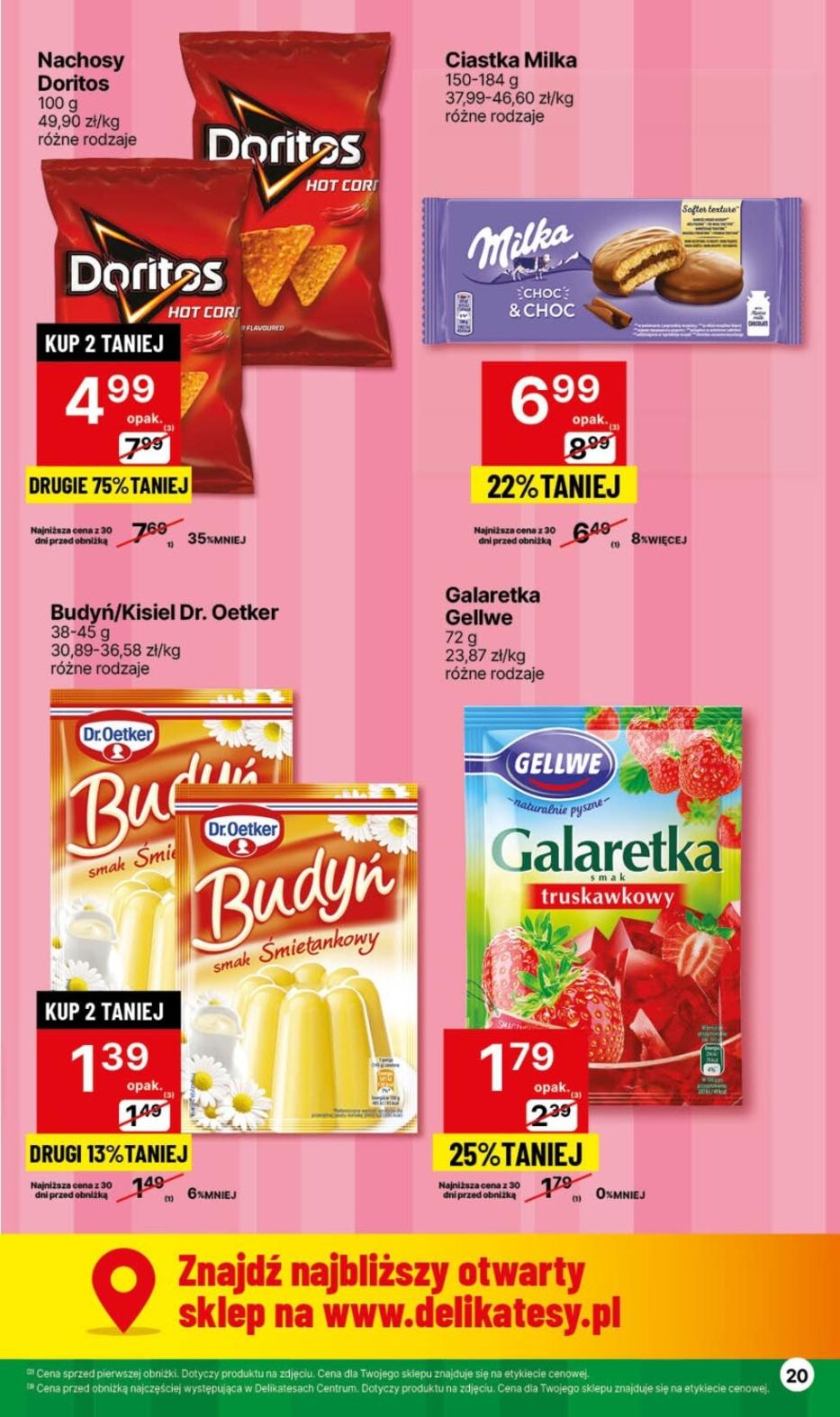 Gazetka promocyjna Delikatesy Centrum str. 20