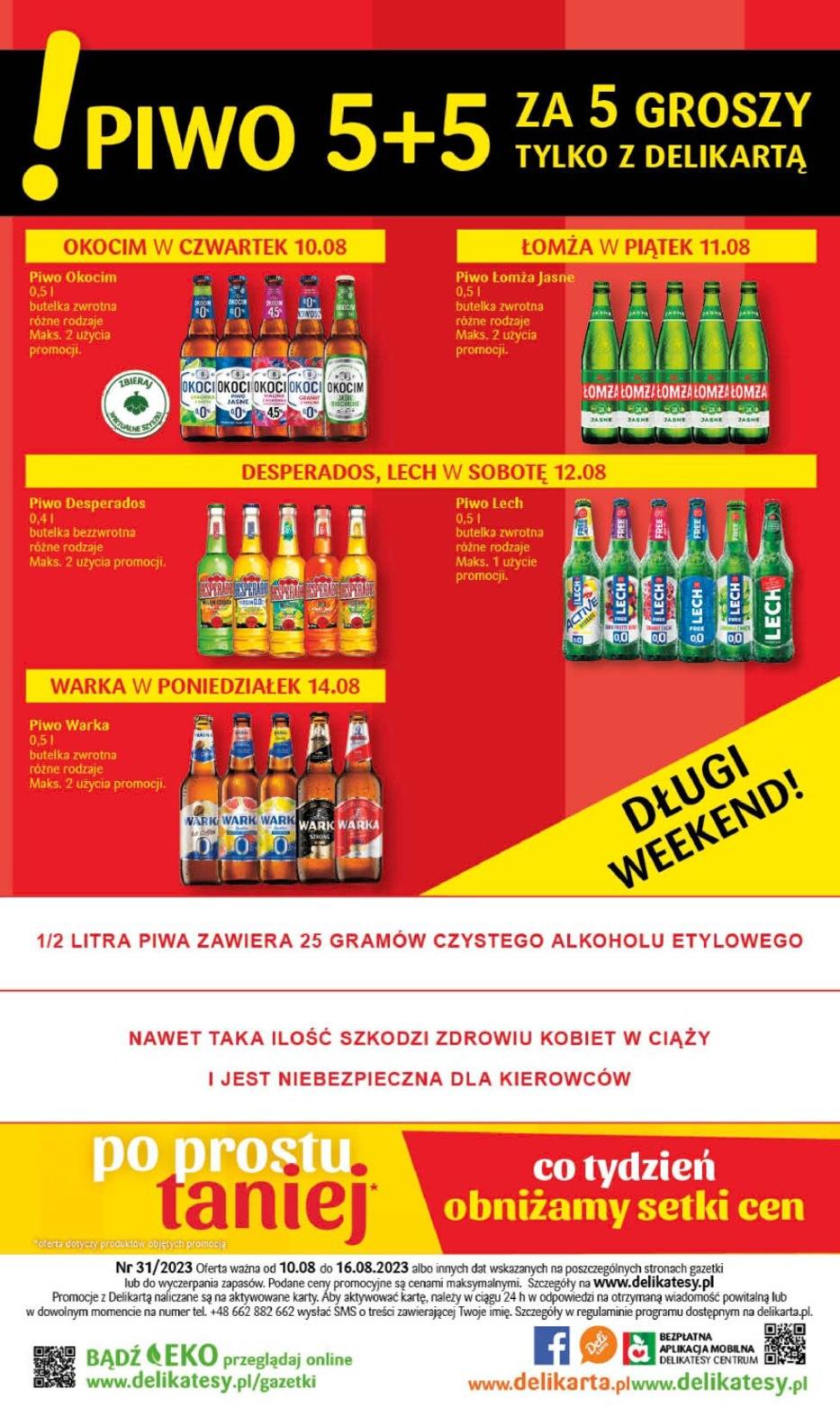 Gazetka promocyjna Delikatesy Centrum str. 32