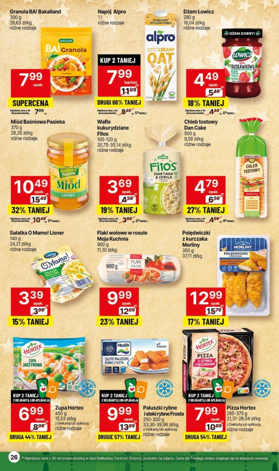 Gazetka promocyjna Delikatesy Centrum str. 26