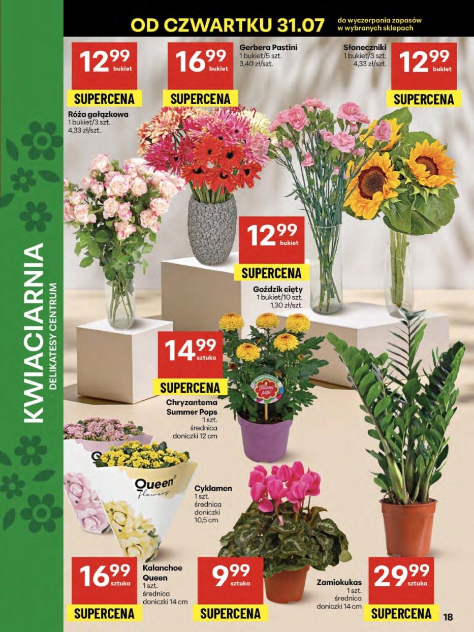 Gazetka promocyjna Delikatesy Centrum str. 18