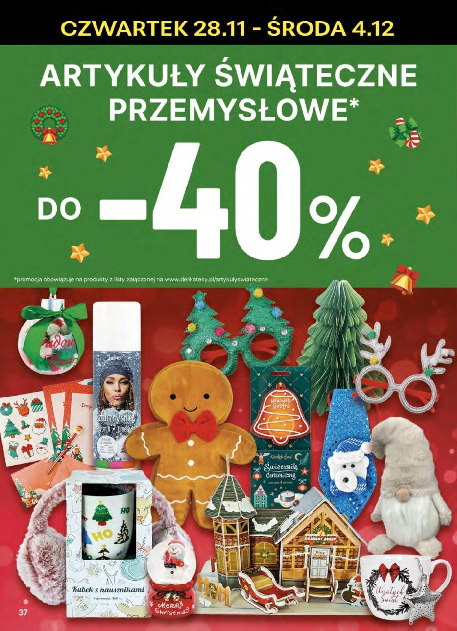 Gazetka promocyjna Delikatesy Centrum str. 37