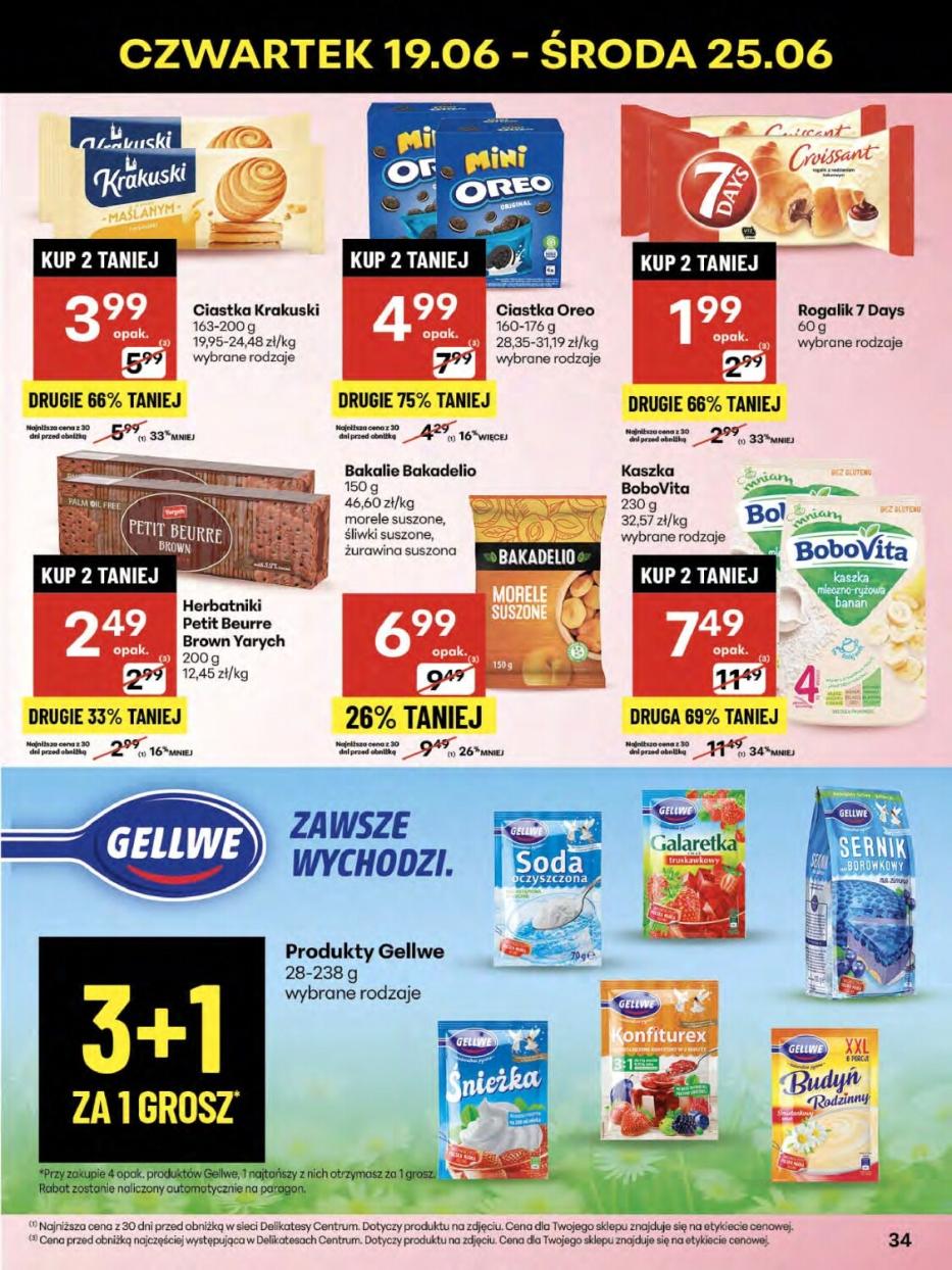 Gazetka promocyjna Delikatesy Centrum str. 34