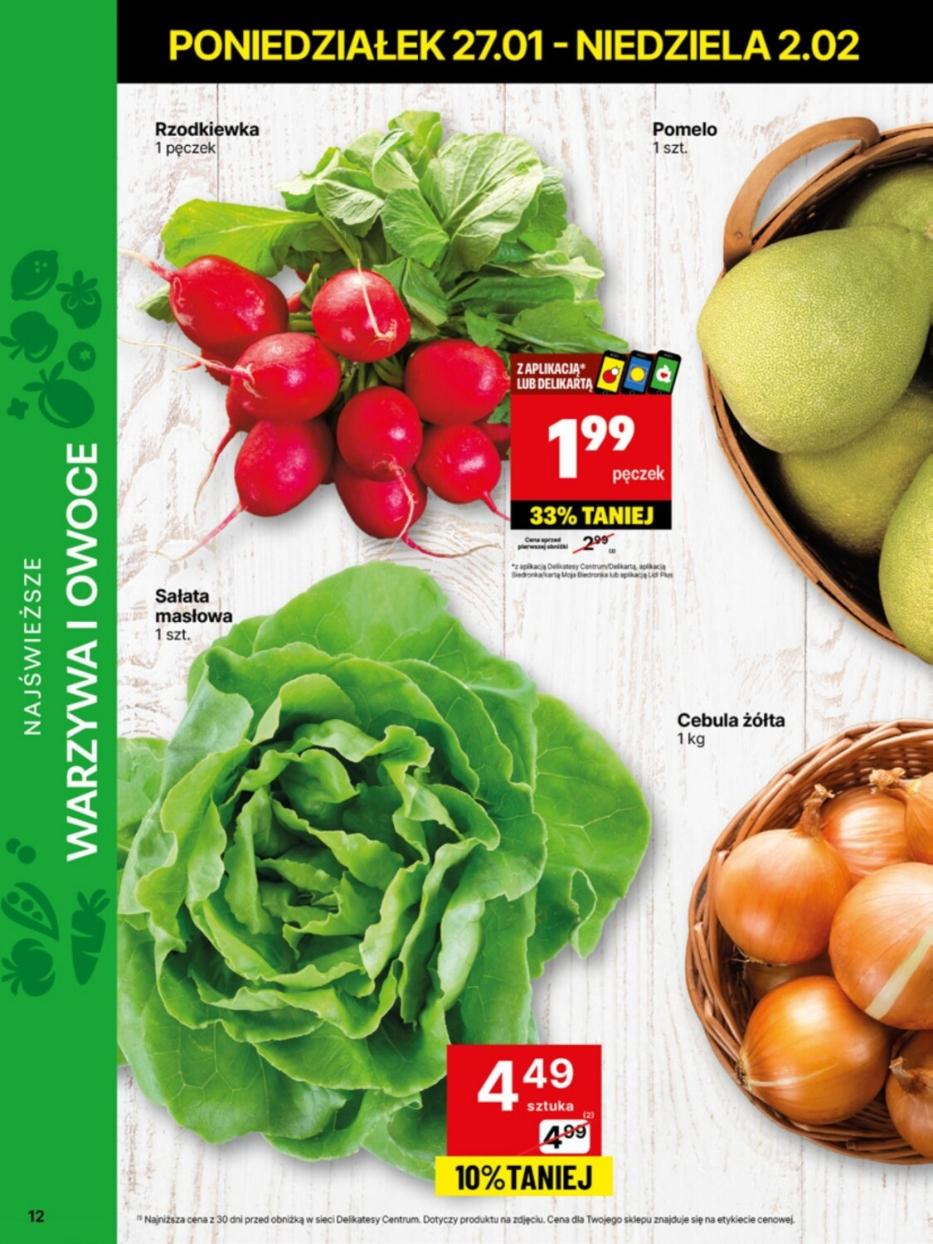 Gazetka promocyjna Delikatesy Centrum str. 12