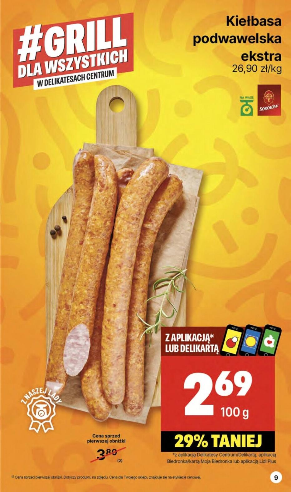 Gazetka promocyjna Delikatesy Centrum str. 9