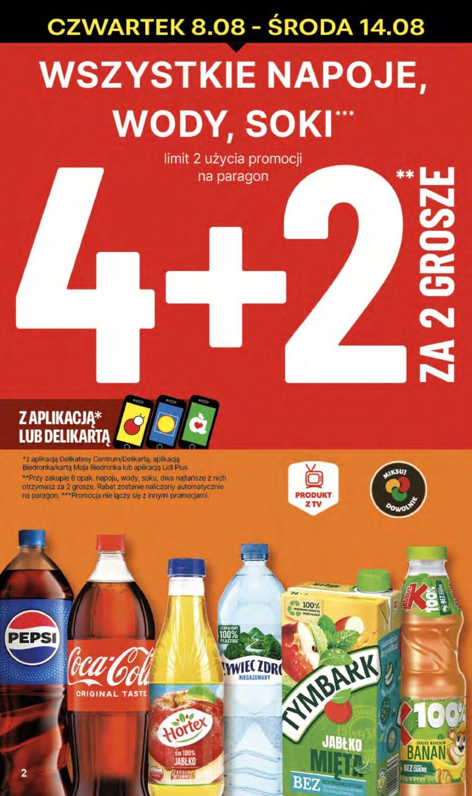 Gazetka promocyjna Delikatesy Centrum str. 2