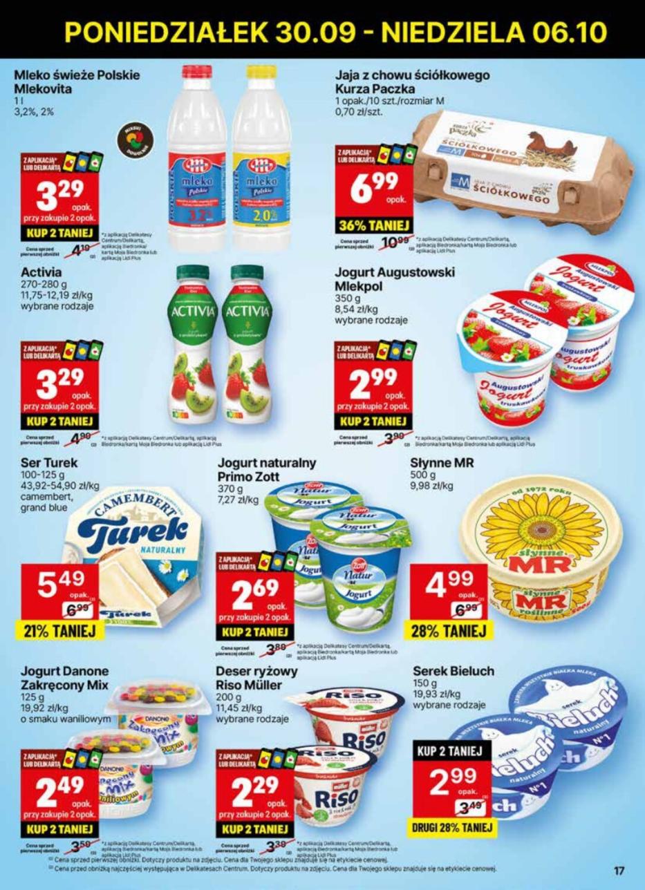 Gazetka promocyjna Delikatesy Centrum str. 17