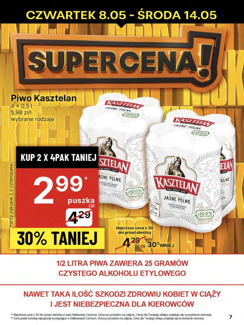 Gazetka promocyjna Delikatesy Centrum str. 7