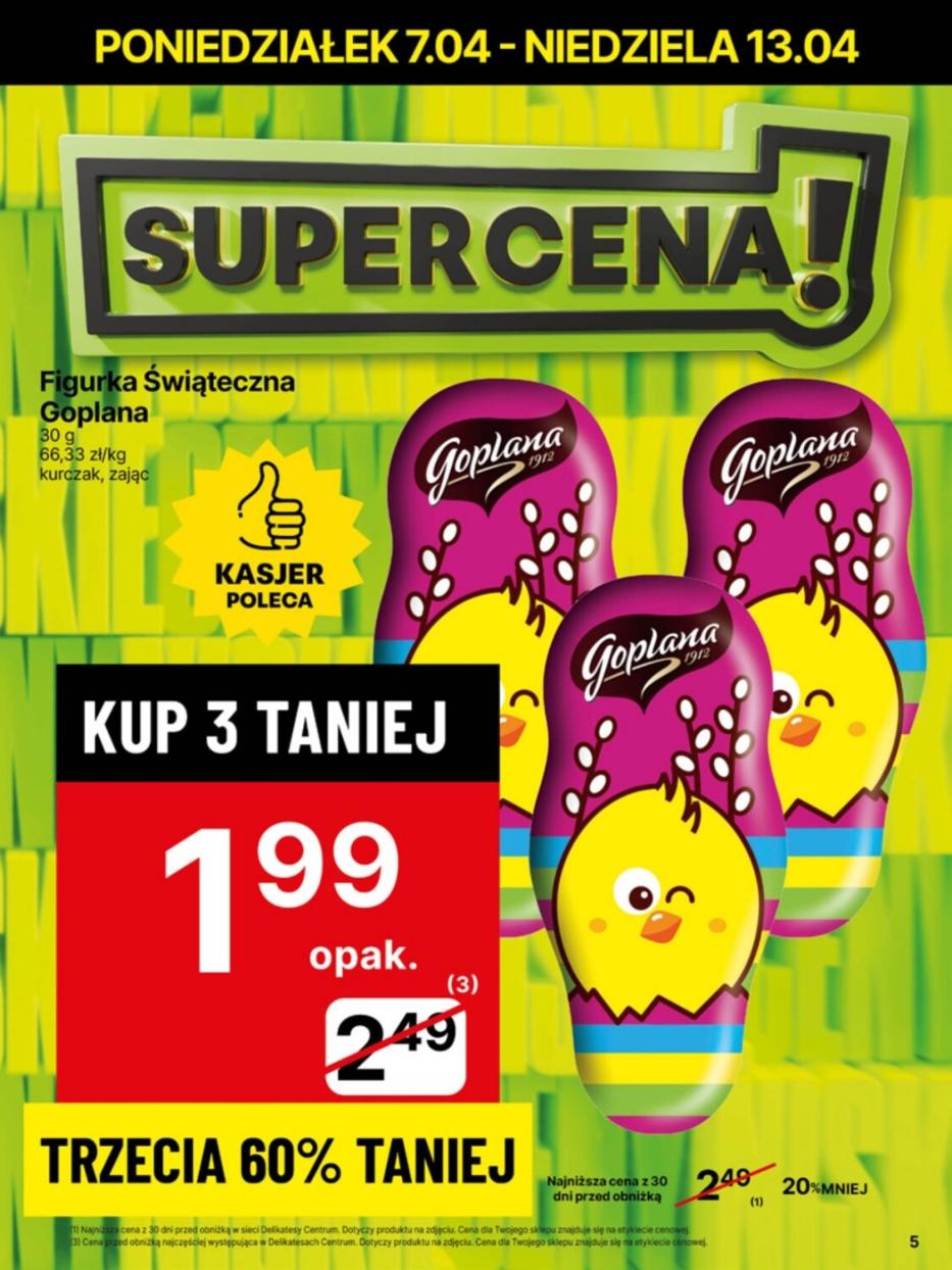 Gazetka promocyjna Delikatesy Centrum str. 5