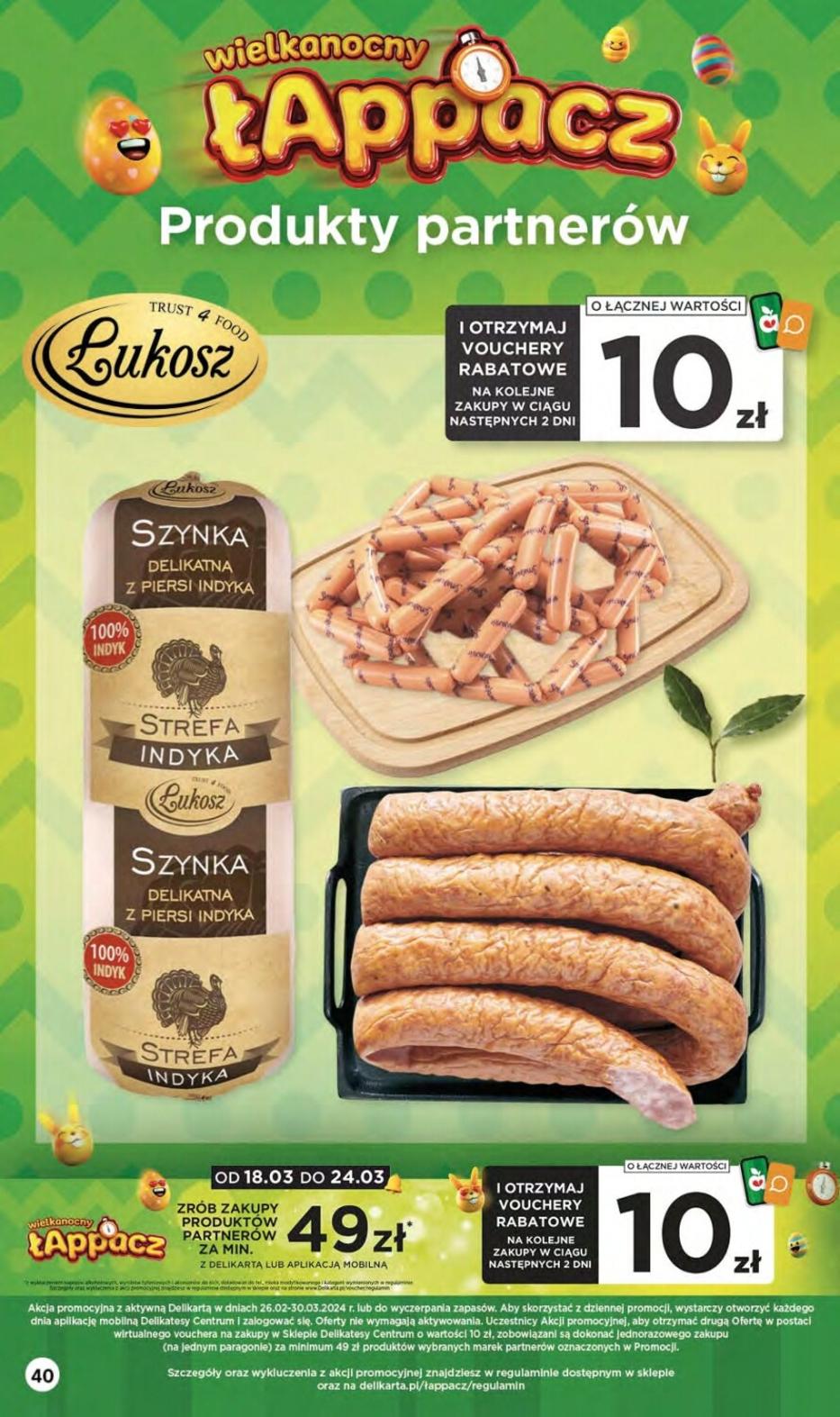 Gazetka promocyjna Delikatesy Centrum str. 40