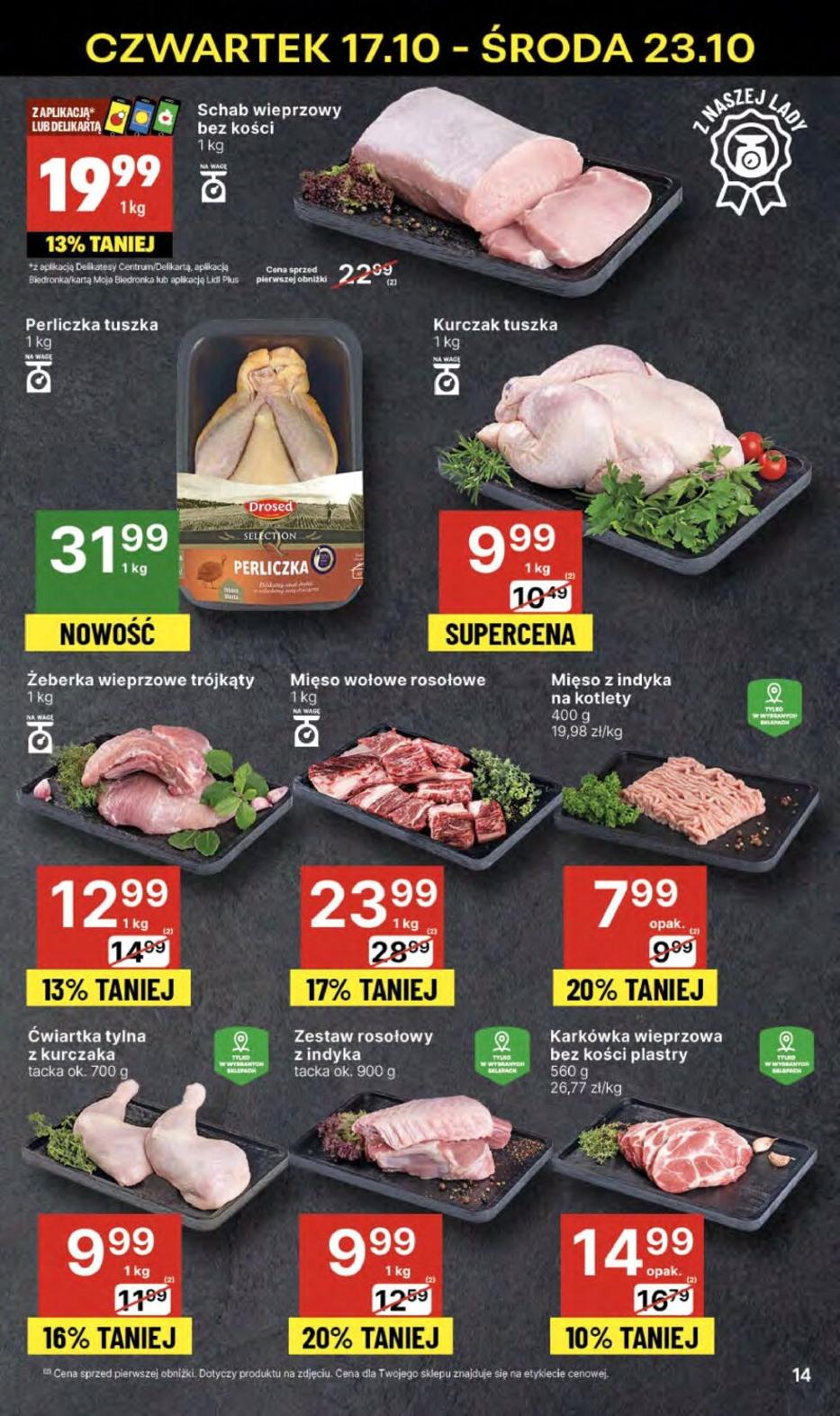 Gazetka promocyjna Delikatesy Centrum str. 14