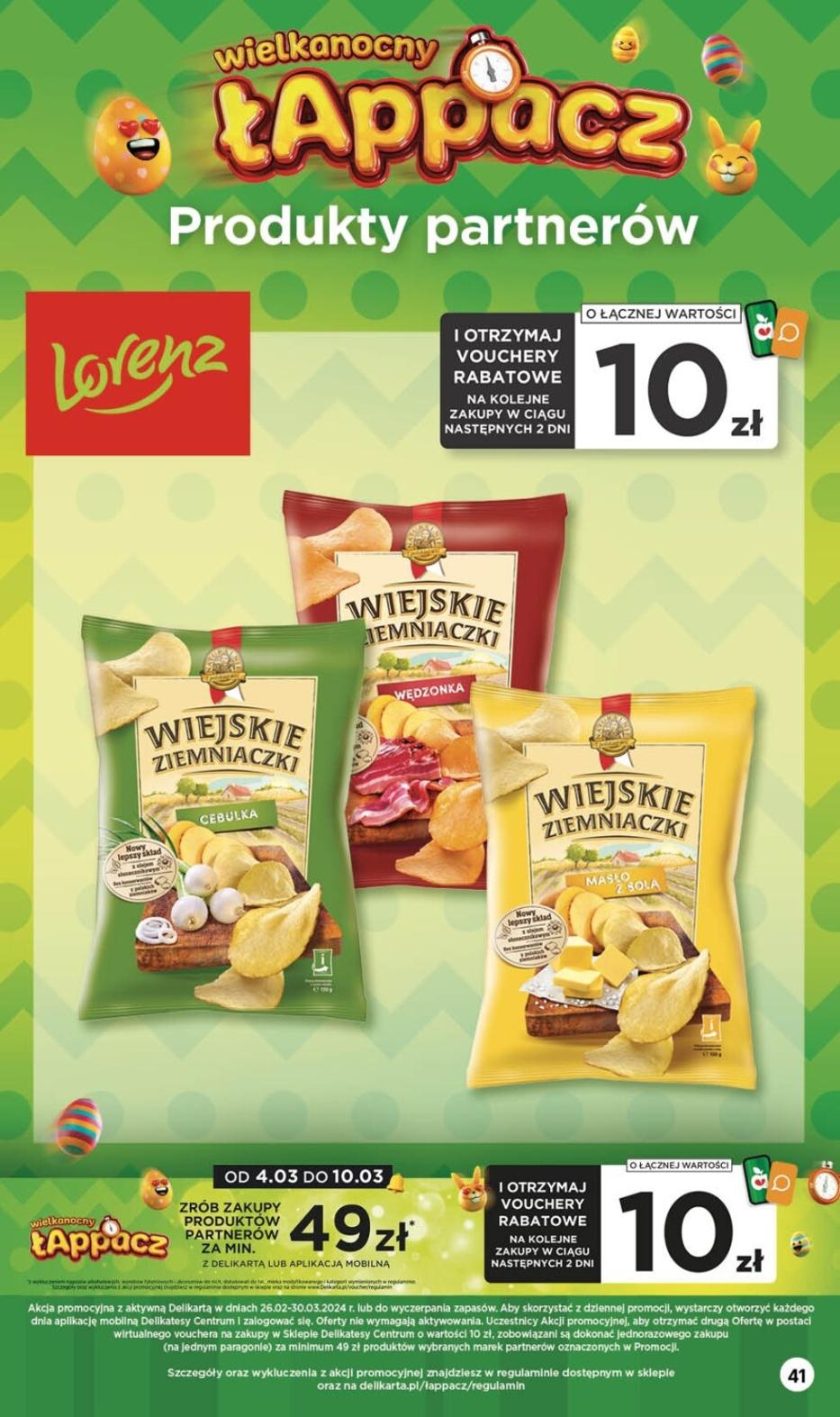 Gazetka promocyjna Delikatesy Centrum str. 41